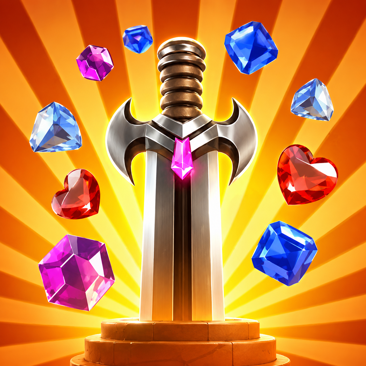 Gem Saviour Sword